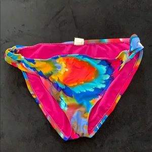 Mossimo tie dye bikini bottoms XL